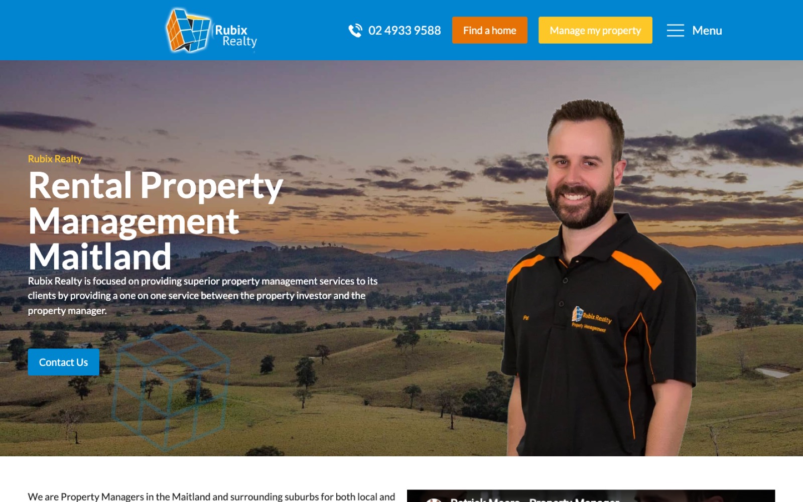 Rubix Realty: Jezweb website