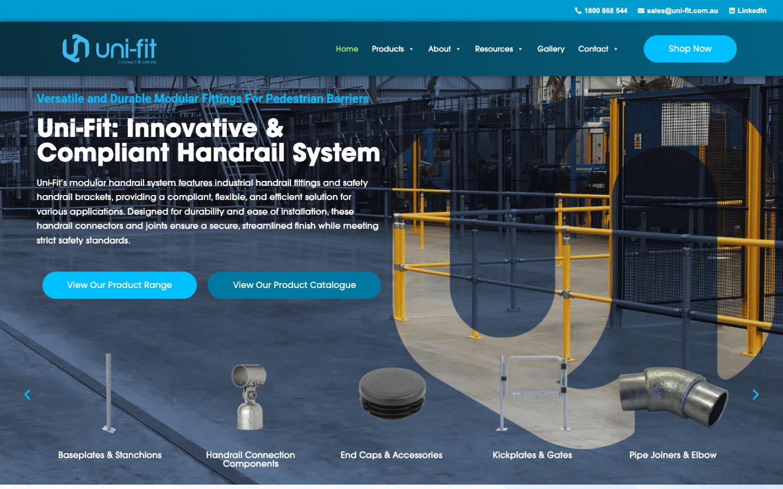 Uni-Fit: Jezweb website